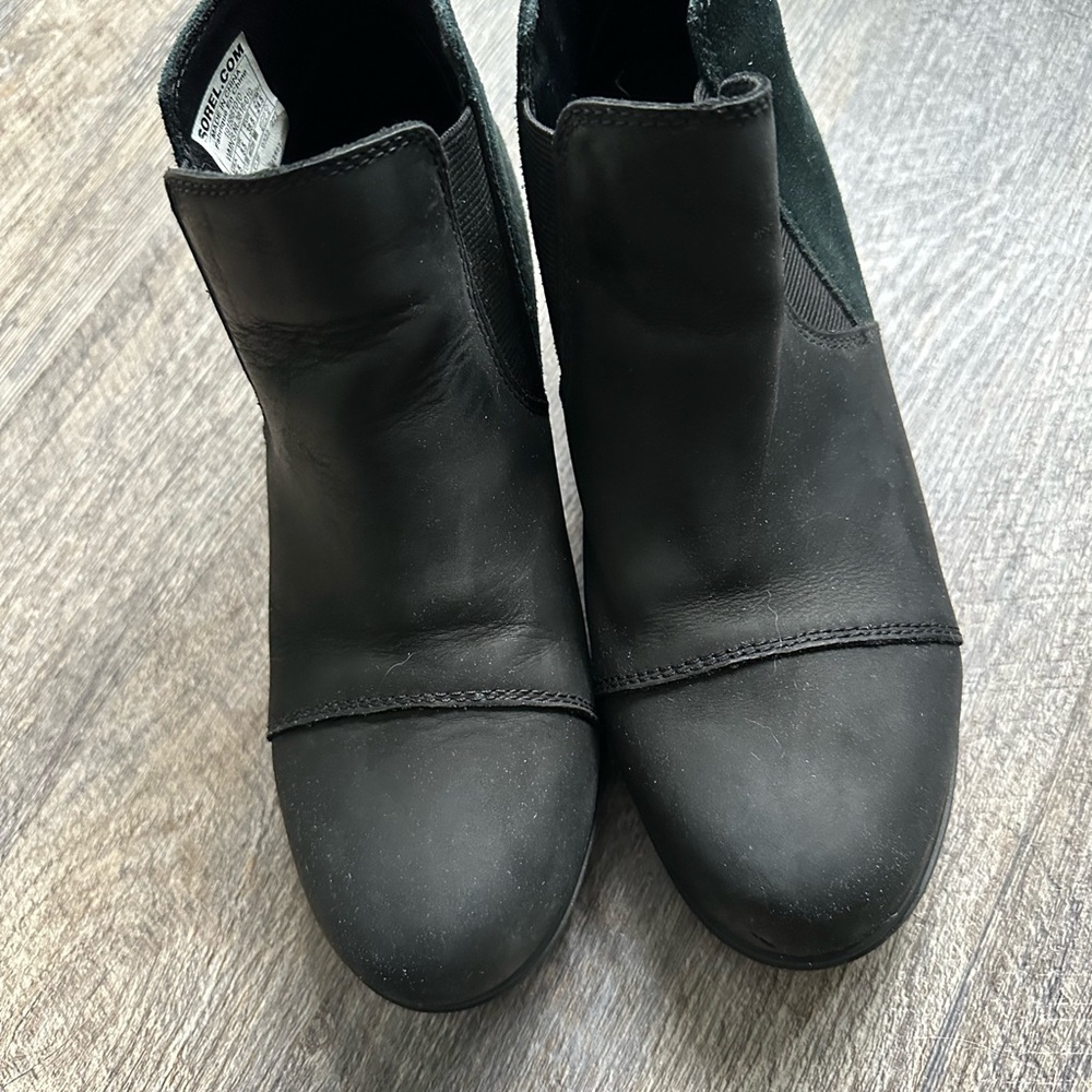 Sorel Women's Black Ankle Boots
